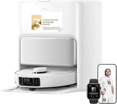 P50 Pro Ultra Saugroboter mit Wischfunktion, 5 °C Dock-Selbstreinig