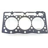 Seapple D1105 Cylinder Head Gasket 16261-03310 1626103310 Compatible with Kubota D1105 Head Gasket Tractor B2400HSD B2400HSDB Excavator KX61 KX41