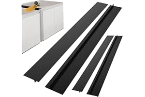 Stove Guard, Stove Gap Covers 2 Pairs 21 inch Heat-Resistant Silicone Gap Filler Cuttable Counter Cover Non Slip Oven Filler 