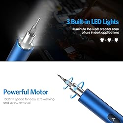 AMIR Electric Screwdriver for PC Building, 28 IN 1