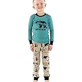 Lazy One Matching Bear Family Pajama Sets for Adults, Kids, and Baby, and Dog