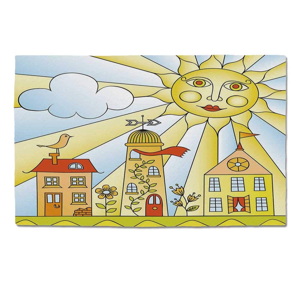 Amazon Com Yoliyana Kids Room Durable Door Mat Childlike