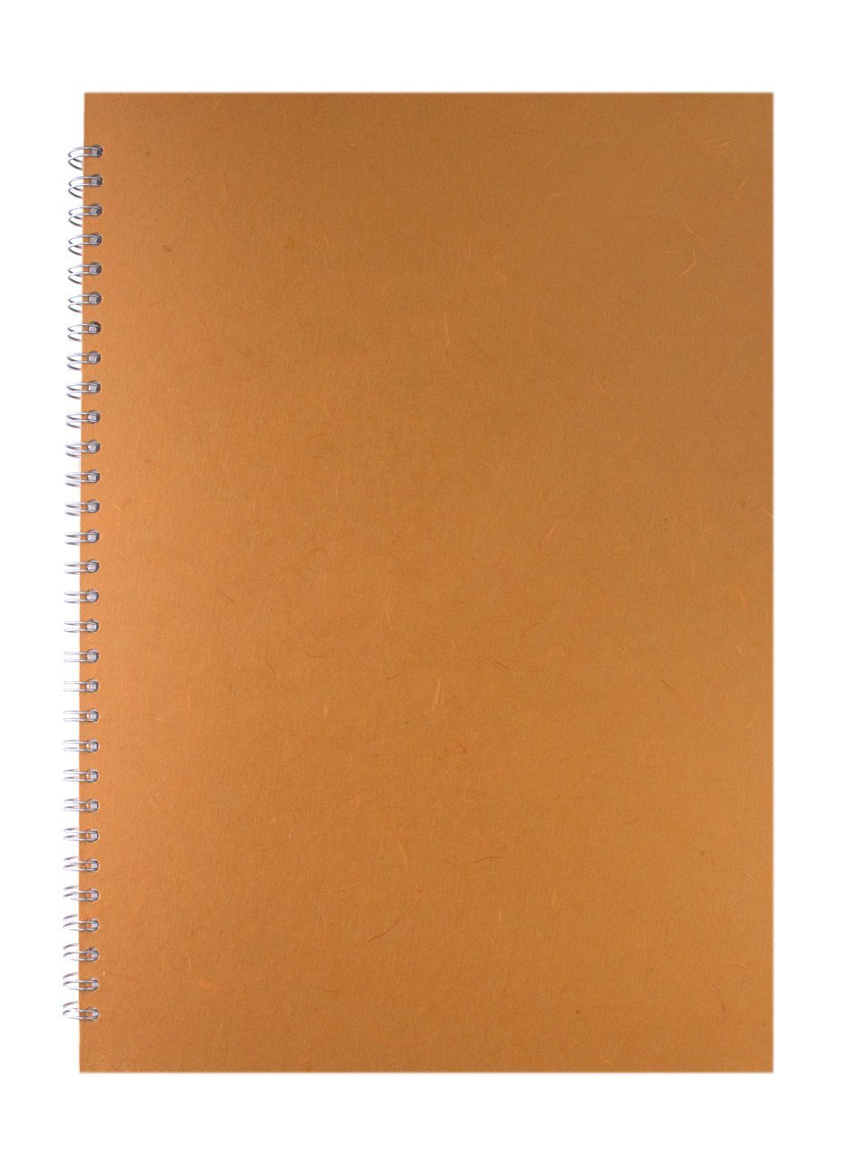 Pink Pig A3 Portrait Sketchbook | White Cartridge, 35 Leaves | Orange