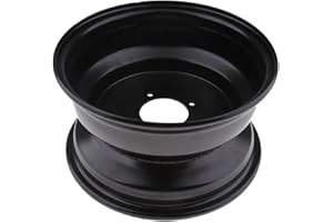 10" 90mm Hole 4 Stud Front Wheel Rim for 250cc Quad Dirt Bike ATV -Lightweight Design