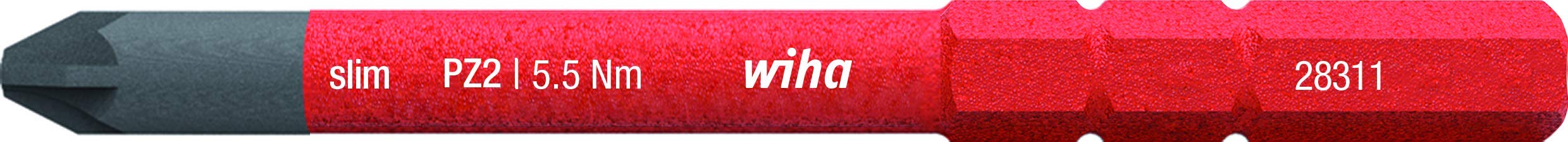 Wiha slimBit Electric PZ, Red, 2x90mm, (2831122)