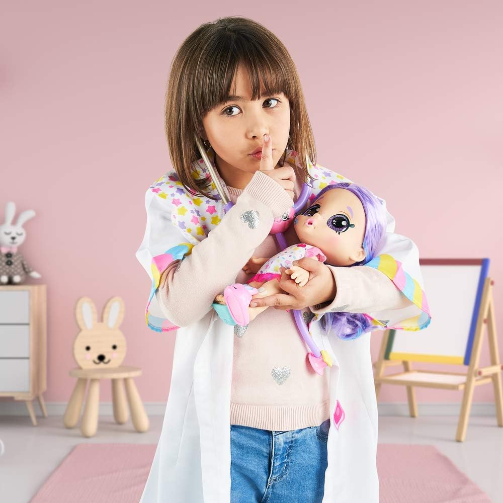 Kindi Kids Toddler Doll - Shiver and Shake Rainbow Kate - Interactive Talking Toy with Shopkins Accessories - Image 5