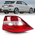 CHELANGHU LED Type Outer Tail Light Lamp Assembly Rear Brake Lamp Light For Mercedes-Benz W166 ML350 ML550 2012 2013 2014 2015 | 1669063401 MB2805107 (Passenger Side)