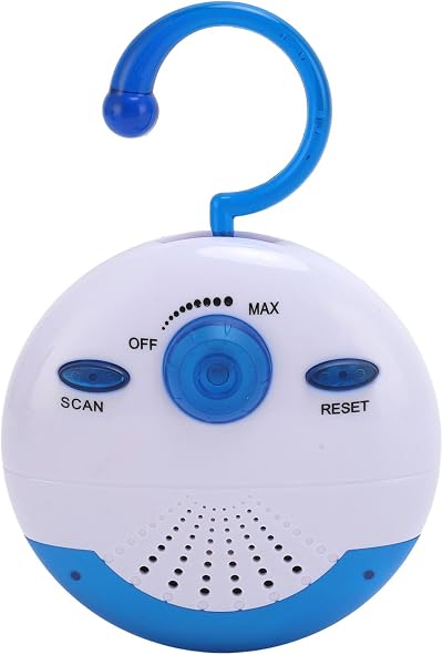 Bewinner Waterproof Shower Radio AM FM Mini Portable Built in Speaker Loud