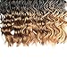 Wavy Senegalese Twist Crochet Hair Braids Free Ends Curly Synthetic Hair Extensions Kanekalon Braiding Hair Twist Dreadlocks T1B/27# 18 inch (3packs/lot) Elisha