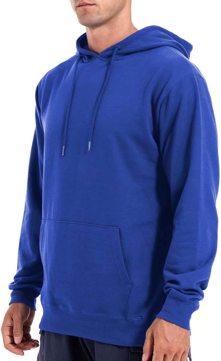 QUALFORT Men's Pullover Hoodie: Clothing