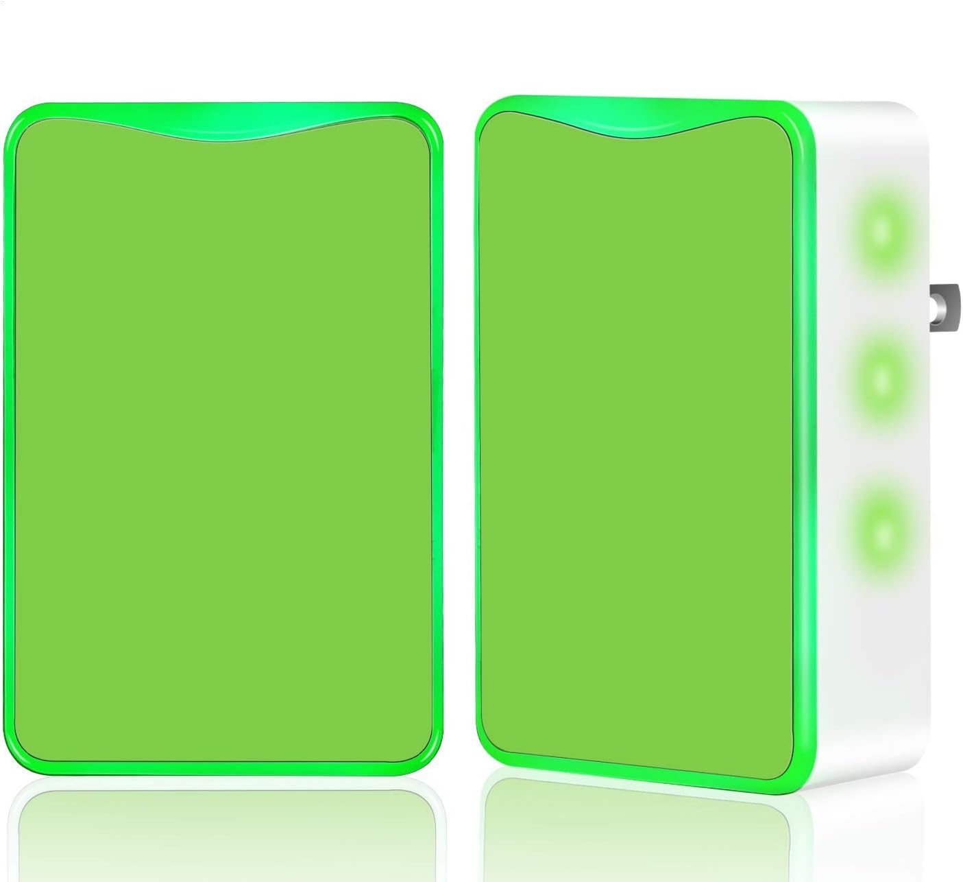 Air Purifier for Office and Home Smoke and Pets Odor, Direct Plug-in Portable Ionic Air Purifier Travel-Size Smoke Purifier (GN-2 Pack): Home & Kitchen