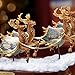 The Bradford Exchange Thomas Kinkade Santa's Sleigh Illuminated Figurine: The Night Before Christmas