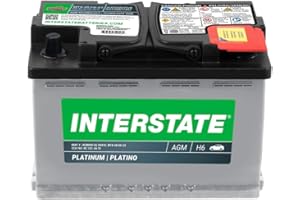 Interstate Batteries Automotive Battery 12V 70Ah (Group Size H6, 48) 760CCA SLI AGM Automobile Replacement Battery for Cars, SUVs, Sedans, Trucks (MTX-48/H6)