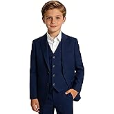 YuanLu Suits for Boys Ring Bearer Outfit Formal Vest and Pants Suit for Boy Wedding Suits Set