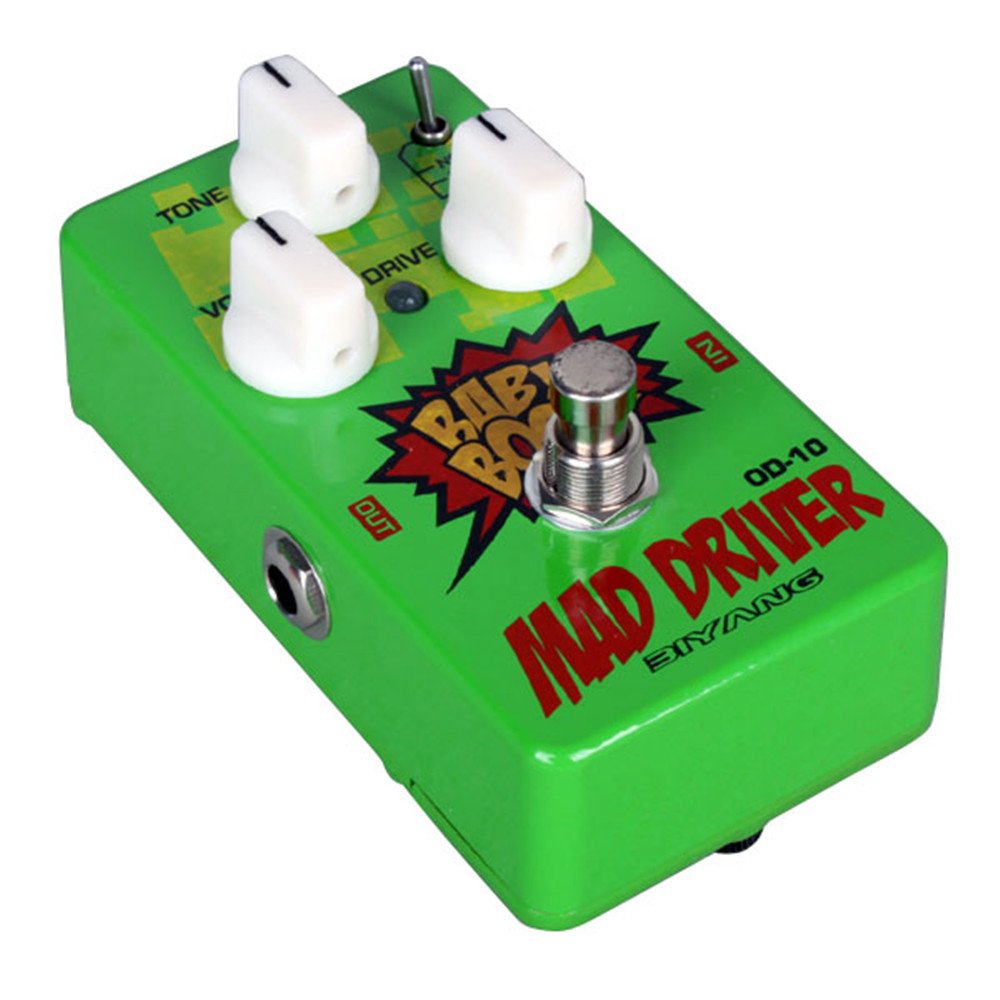 BiyangOD-10 Mad Driver Overdrive Guitar Effects Pedal