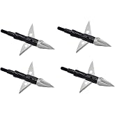 Zeus OG, Apollo &amp; Breach Broadheads, 4 Pack. 100gr and 125gr Combo | Zeus Broadheads - You pick - Patented Bone Reactive Blades - Patened Ballistic Tip
