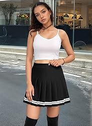 FindDress Pleated Skirts for Women Mini Tennis