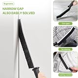 SUOXU Crevice Cleaning Brush 3-Piece Set for Gaps Tiles Toilet Kitchen view 6