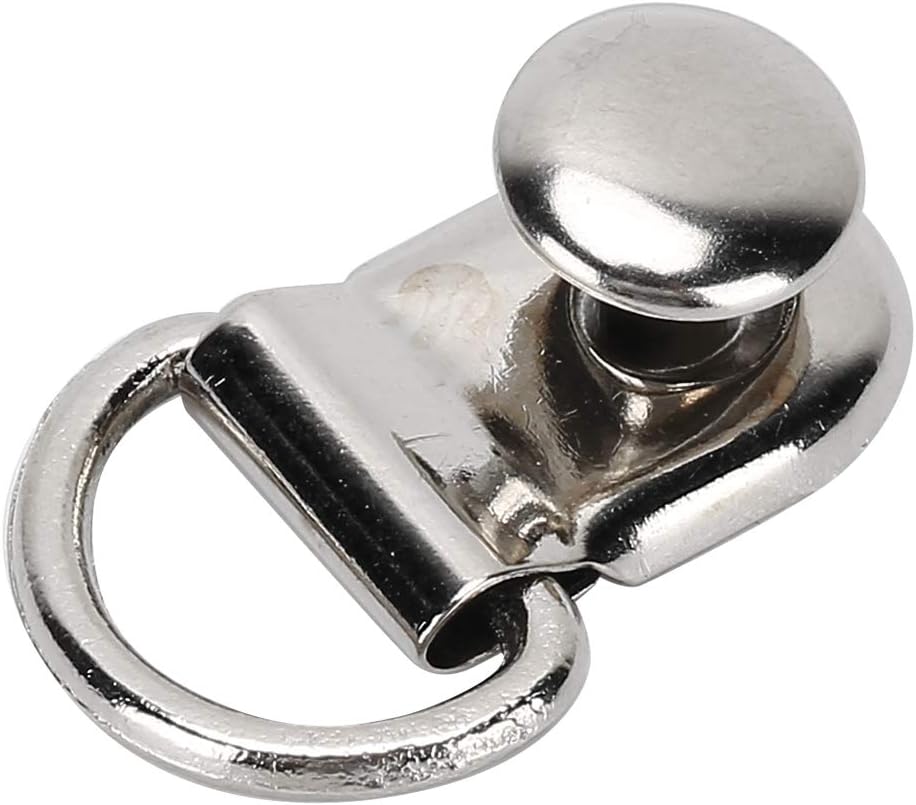 Queen.Y Shoelace Hook,100 Sets Dâ€‘Ring Eyelet Buckle with