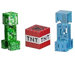 Mattel Minecraft Diamond Level Creeper Action