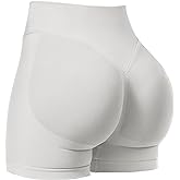 VOYJOY Women Workout Impact Shorts 2.5"/ 3.6"/ 4.5"/ 6" Scrunch Butt Lifting Gym Seamless Booty Biker Shorts