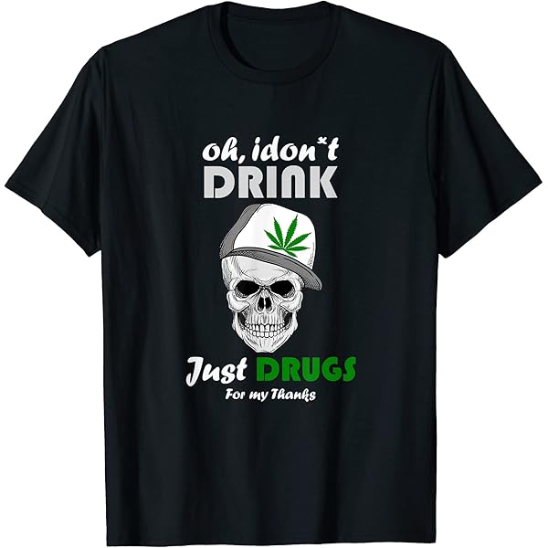 DON'T DRUG IN MAC Tシャツ DON'T DRUG IN MAC