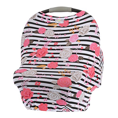 image for Itzy Ritzy Mom Boss 4-in-1 Multi-Use Nursing Cover, Car Seat Cover, Sh