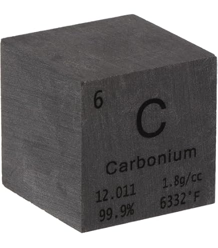 CUBE 1 Inch Cuprum Cube Metal, High Density Element Cube Pure