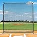 Fortress Baseball Protective Screen - 7ft x 7ft Premium Quality Baseball and Softball Protector Net Screen