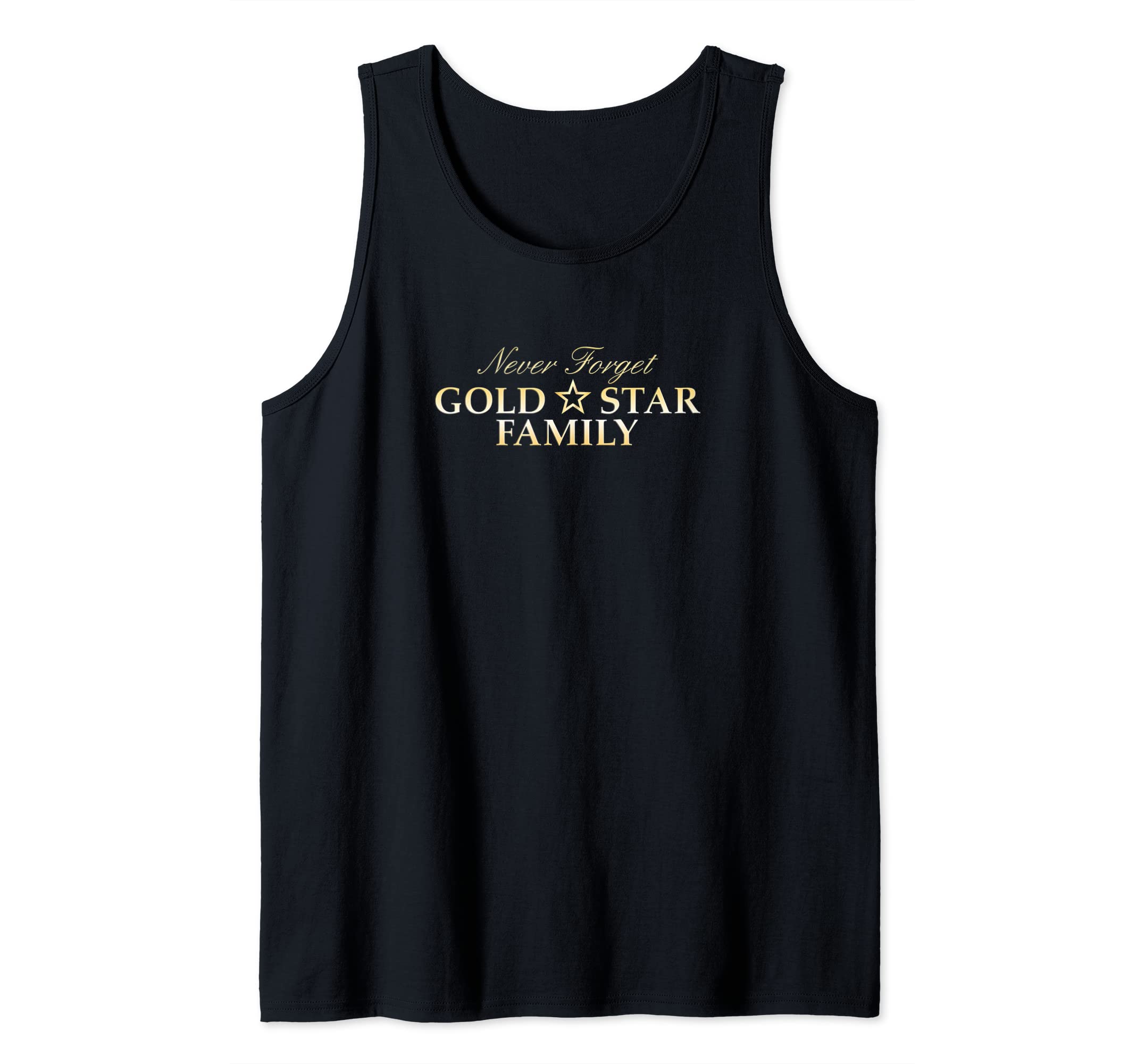Photo 1 of Proud Gold Star Family Military Tee for Families of Military Tank Top