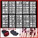 Dolland Nail Art Stamping Kit- 1 Pc Manicure Plate Set with Polish Stamper and Scraper