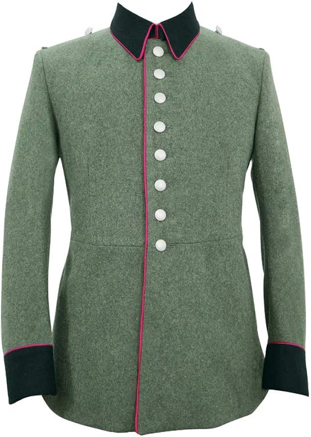 militaryharbor WW2 WWII German M35 Panzer Officer waffenrock Field Grey
