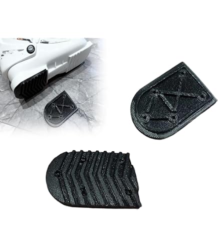 Replacement Ski Boot Heels Compatible with Salomon Evolution 8 Ski Boots | Pair of Heel Lifts for Skiing