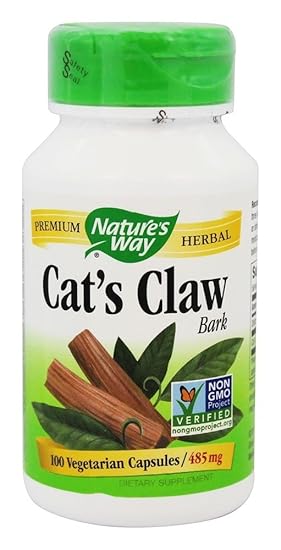 Natures Way Cats Claw Una De Gato, 100 Vegetarian Capsules