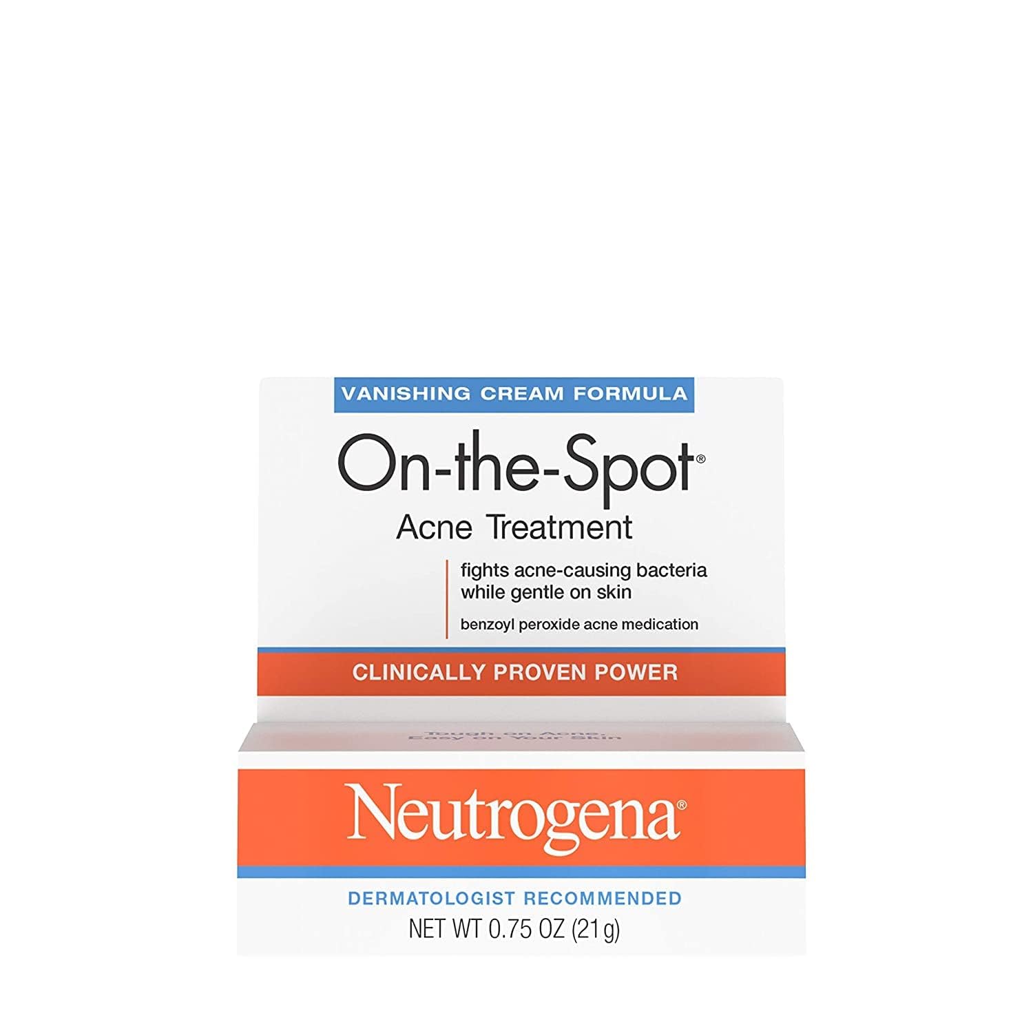 Photo 1 of *USED*
Neutrogena On-The-Spot Acne Treatment Vanishing Cream Formula 0.75 oz (Pack of 4)