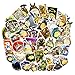Cute Cartoon My Neighbor Totoro Anime Laptop Stickers Waterproof Skateboard Pad MacBook Snowboard Car Bicycle Luggage Decal 50pcs Pack（My Neighbor Totoro B)