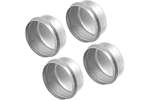 Partuto 4pcs 2.72" Trailer Axle Dust Cap Cup Grease Cover for Dexter EZ Lube Trailer Camper 7000 to 8000 Lb Axle Wheel Hub Be