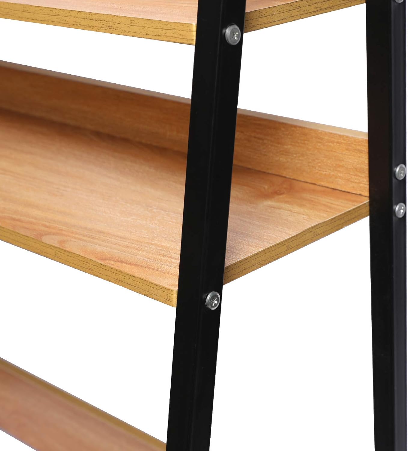 Desktop Bookshelf Wooden Bookcase ,X-cosrack Computer Desk Bookshelf Hutch Storage Organizer Shelves Rack for Office Supplies Organizer, Home Decor 2-Tier Brown: Kitchen & Dining