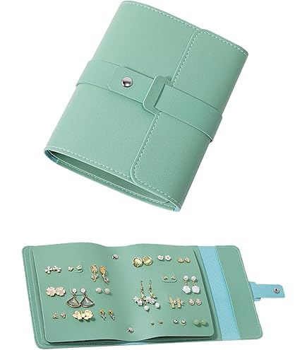 Grand Sac De Rangement Transparent Pour Bijoux Et Boucles D'oreilles - Anti-oxydation - Avec Poches - Portable