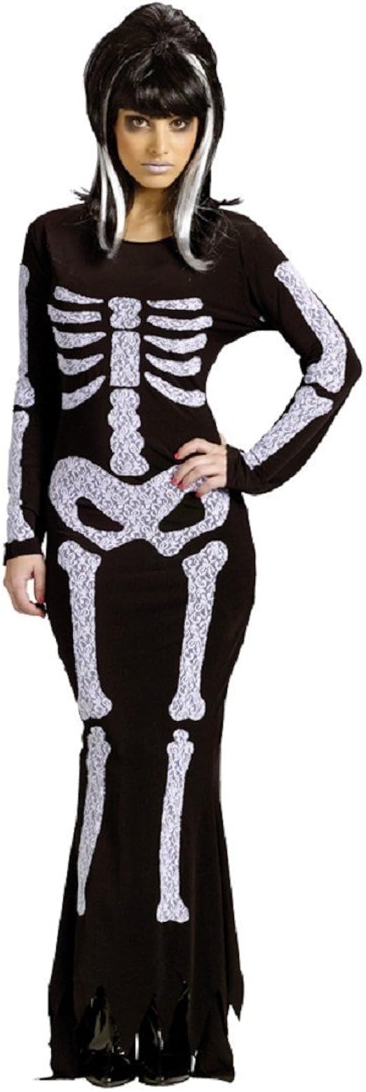 Lady's Sexy Skeleton Costume Clothing