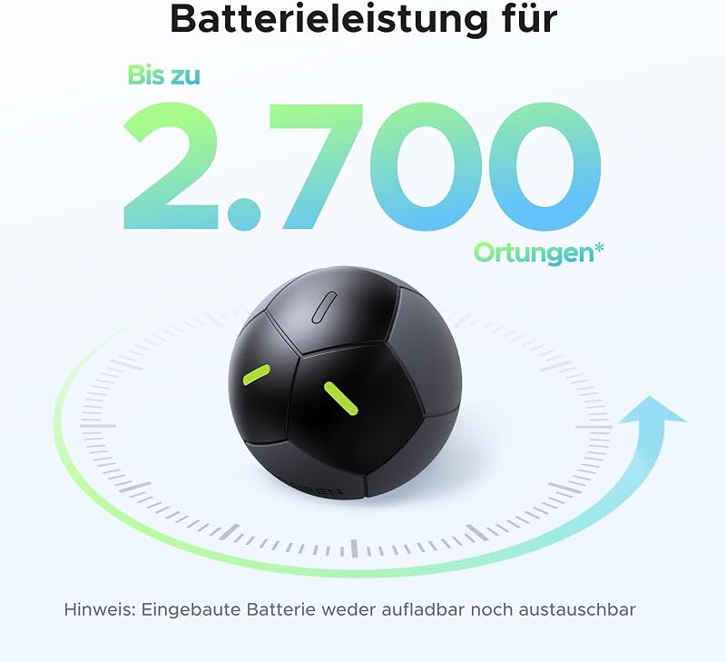 FineTrack Duo 2 Fußball Tracker kompatibel mit iOS & Android