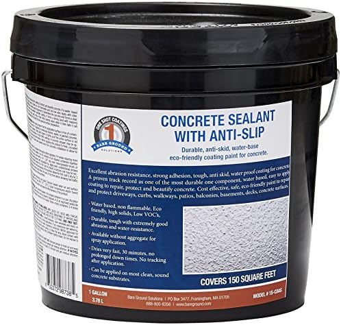 One Shot 1S-CDAS Concrete Defender Sealant with Anti-Slip, 1 Gallon (Covers 200 sq ft)