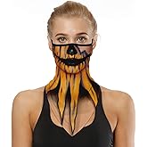 YAYOUREL Neck Gaiter Face Mask Covering Bandanas for Men Women Summer UV Face Scarf Mask Cover Facemask Balaclava Headbands