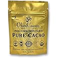 Ohm Pure Cacao Powder | Unsweetened Ceremonial Grade Cacao Powder | Natural Source of Magnesium & Iron | Organic Chocolate Baking Powder/Drink Mix (5 Servings)