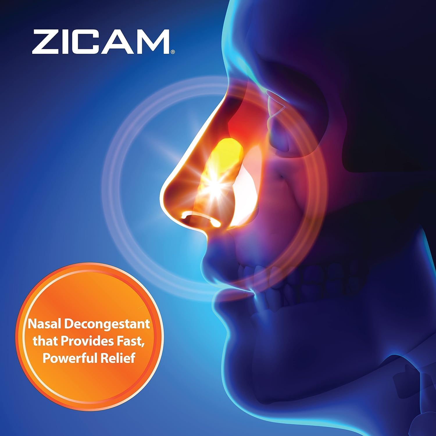 Zicam Extreme Congestion Relief Nasal Spray, 12 Hour Relief, No-Drip Liquid with Soothing Aloe Vera - 0.50 fl oz (Pack of 4)