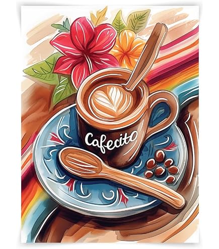 Amazon.com: 5x7 Cafe de Olla Mexican Coffee Print, Traditional