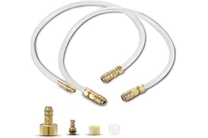 PIHIL Hydraulic Steering Bleed Kit for Seastar Boat Steering Systems, for Sea Star Replace Quick Connect Fluid Filler Tube Hose, for All Outboard, Sterndrive & Inboard