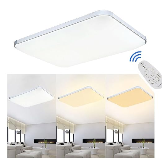 title=MCTECH 48W LED dimmerabili 320-4320 LM soffitto luce di soffitto moderno Lampada