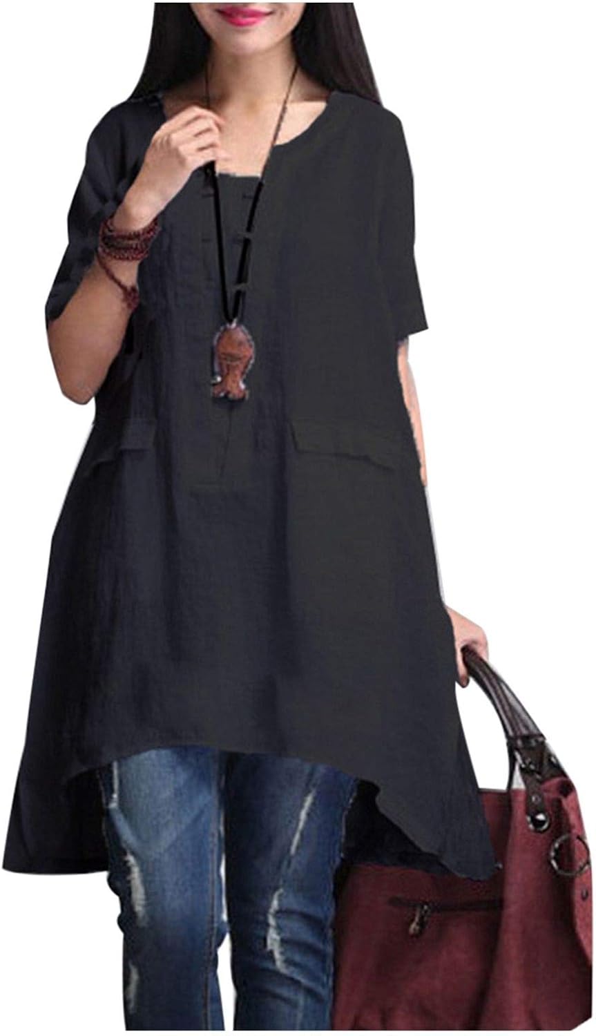 plus size flax clothing