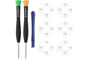 Be In Your Mind 1 Set Conductive Film Replacement Kit Button Conductive Film Sticker Dome Switch Sticker Replacement Compatib